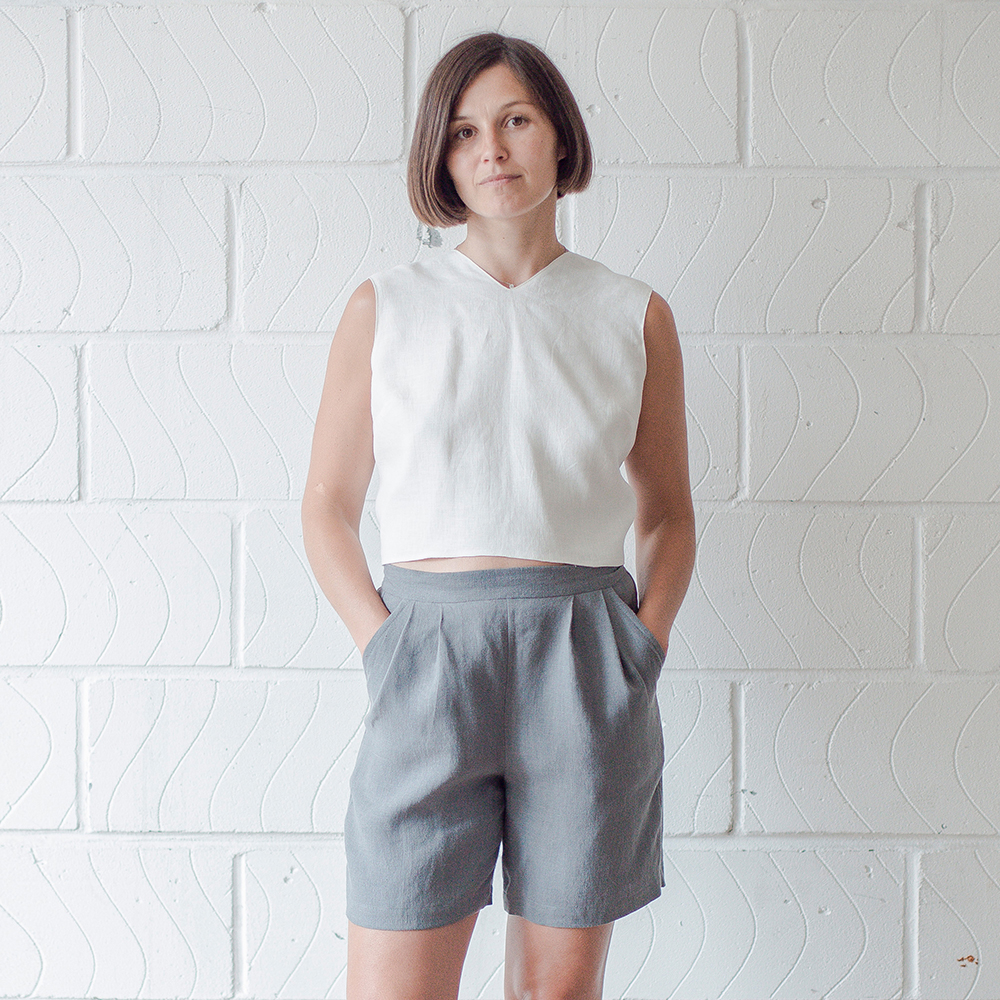 Pattern — Jules — Pleated Shorts Pattern